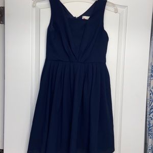 Simple Navy Dress